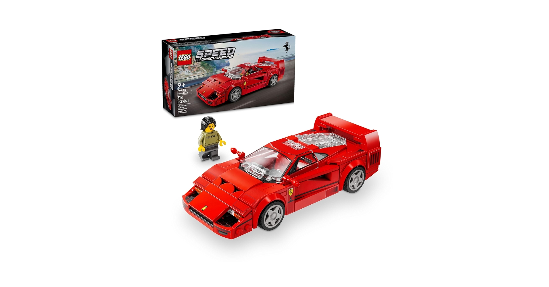 Amazon.com: LEGO Speed Champions Ferrari F40 Supercar, Toy